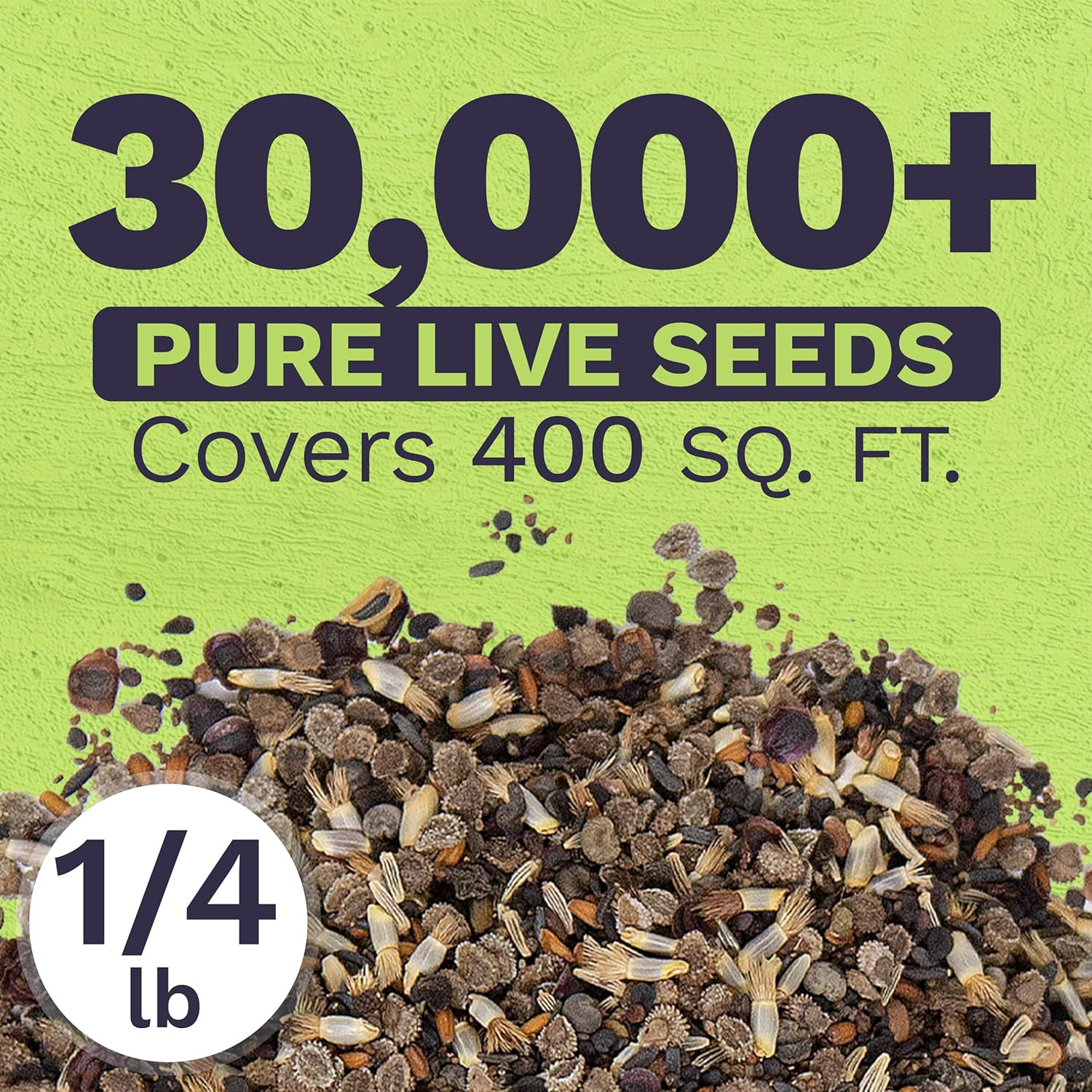 Bulk Wildflower Seeds Partial Shade Mix – 1/4 Pound Bag Annual & Perennial Seeds