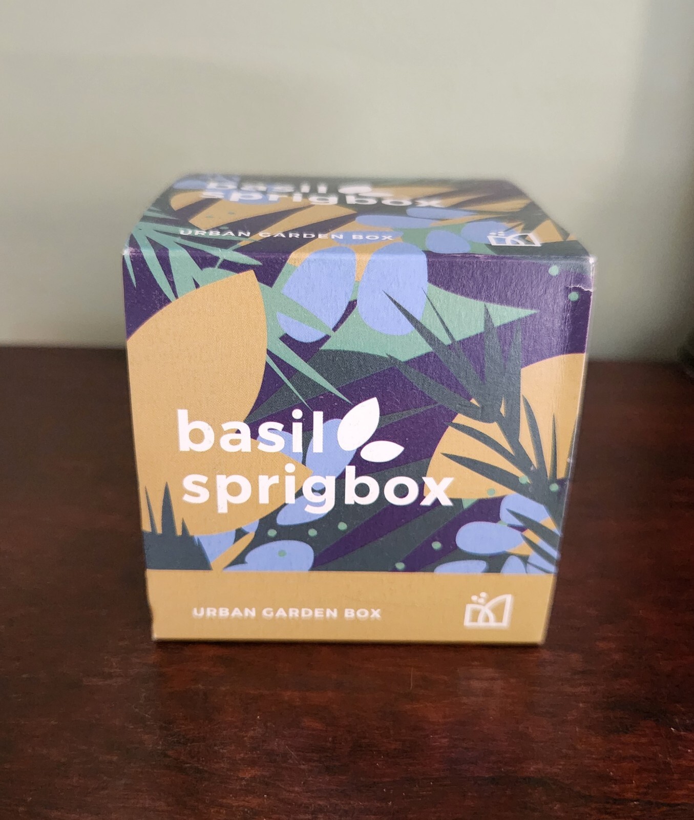Branded Sprigbox Basil Sprigbox Complete Basil Grow Kit