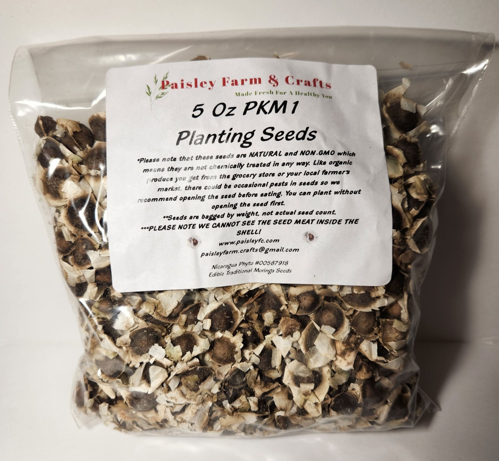Moringa Oleifera PKM1 Seeds – US Customs Cleared – All Natural!