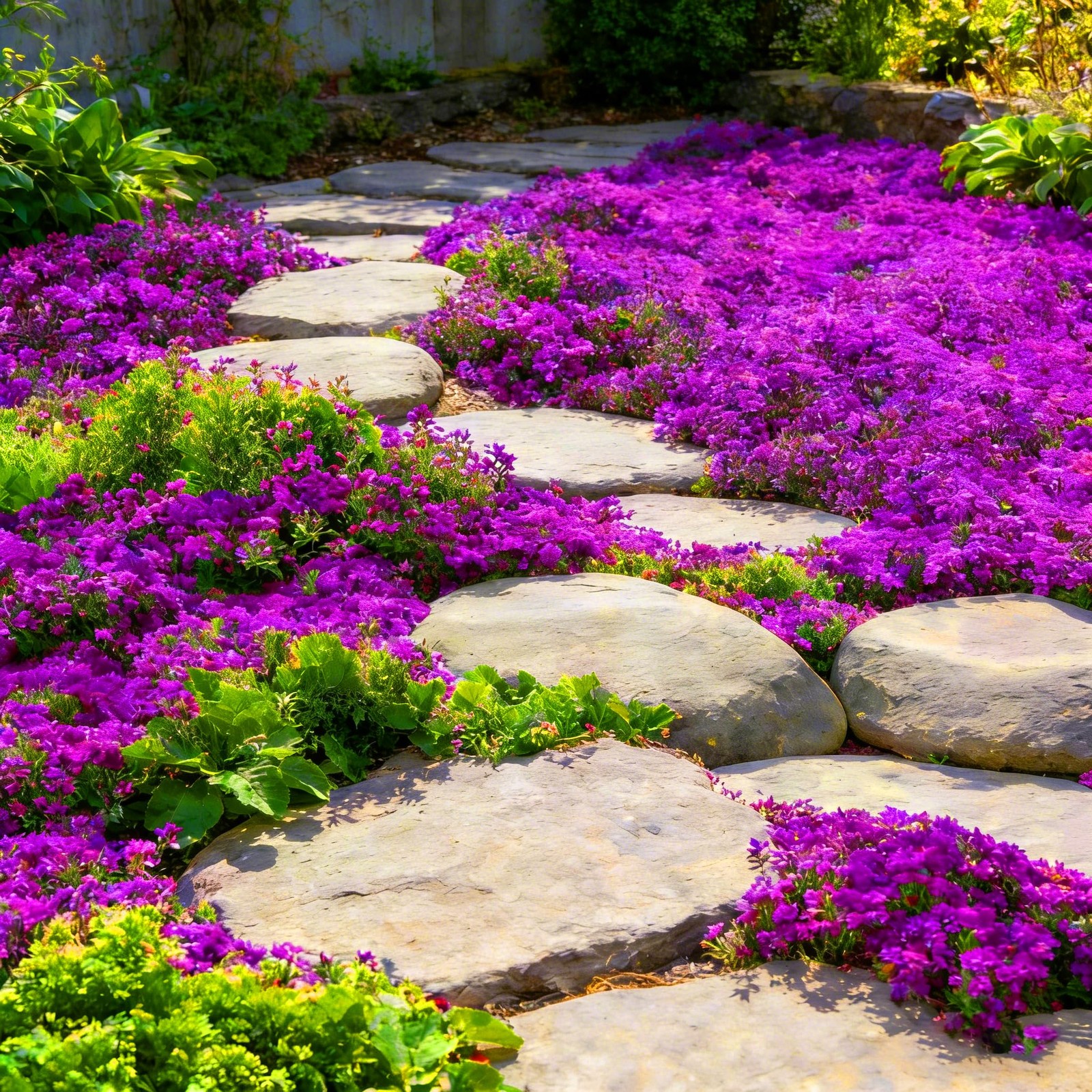 Purple Creeping Thyme Ground Cover Flower Seeds for Planting, 20008pcs Perenn…