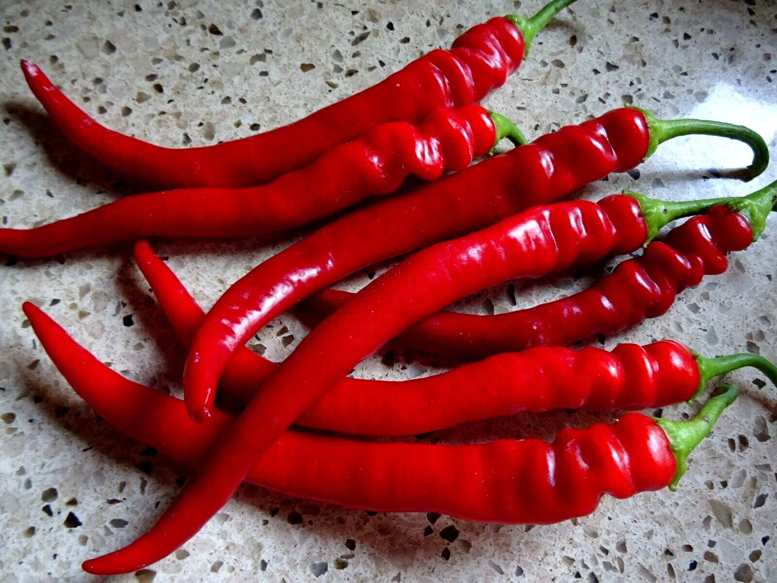 Jimmy Nardello Sweet Red Pepper 30 seeds Italian Heirloom Organic