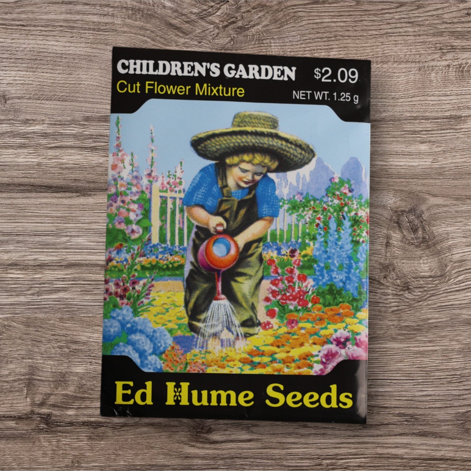 Pack 3pcs Ed Hume Seeds – Children’S Flower Garden Mixture