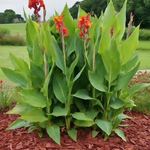Yellow Canna-Lilly Flower Seeds, 10 Pack, MS Grown, Drought Heat Tolerant