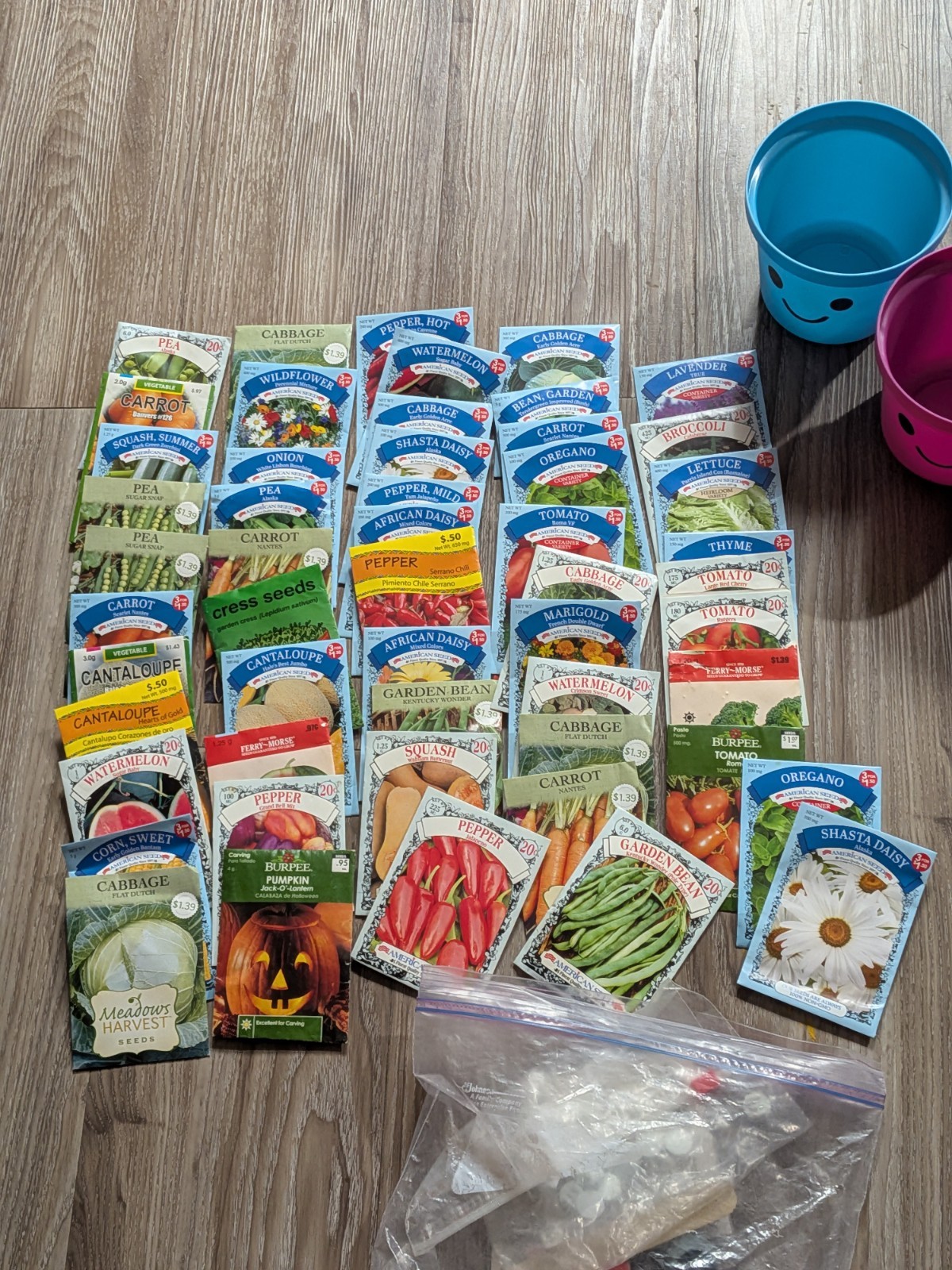 Gardening Seeds Assorted Lot