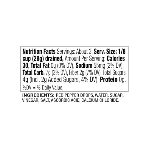 Sweet & Tangy Pepper Drops, Red Peruvian Mini Peppers in 4.3 Ounce (Pack of 1)