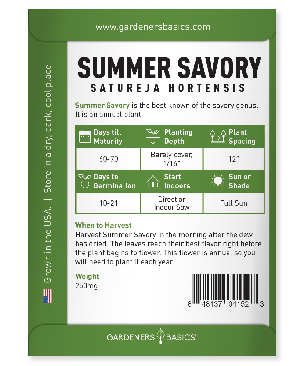 Summer Savory Seeds