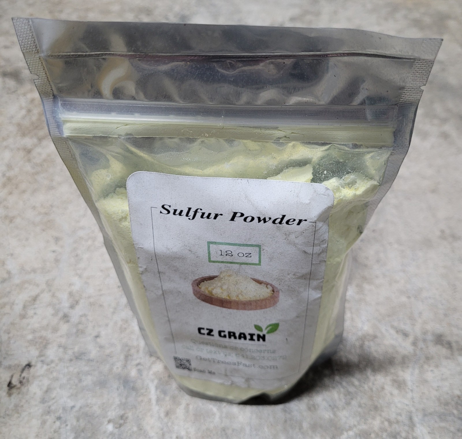 CZ Grain Sulfer Powder 12oz Premium Brand New