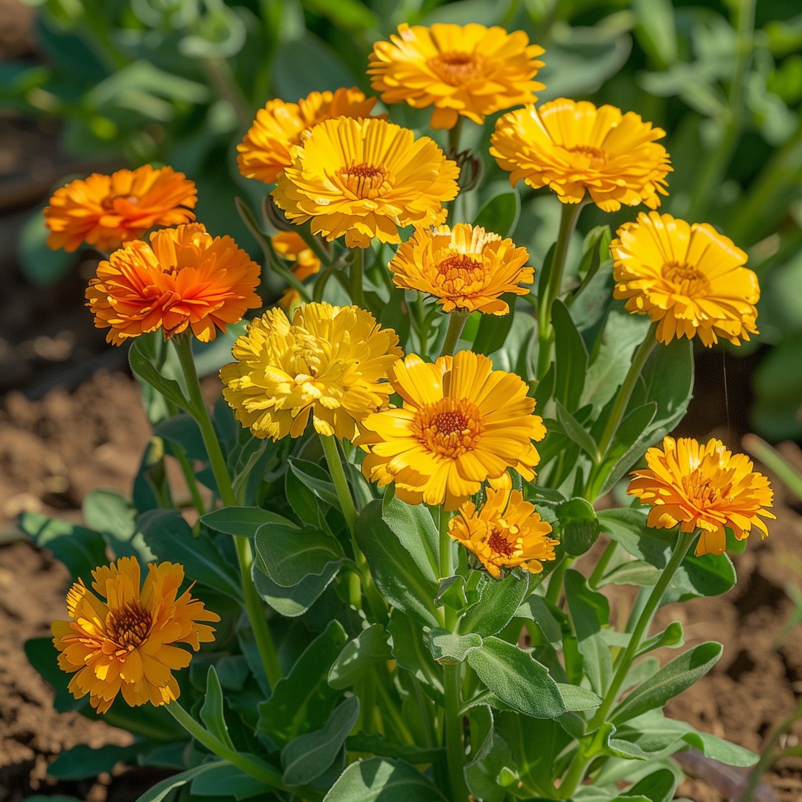 Calendula Seeds, Pacific Beauty, Non-GMO, Organic, Fast Growing, Free Shipping