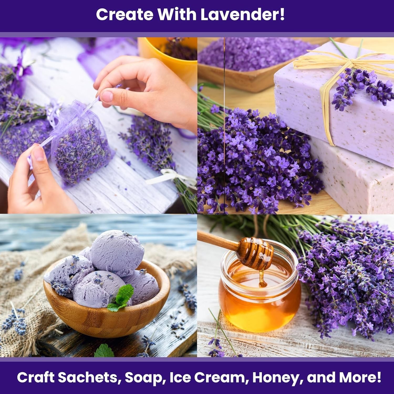Indoor/Outdoor 1500 Lavender Seeds – Drought-Tolerant & Pollinator-Friendly