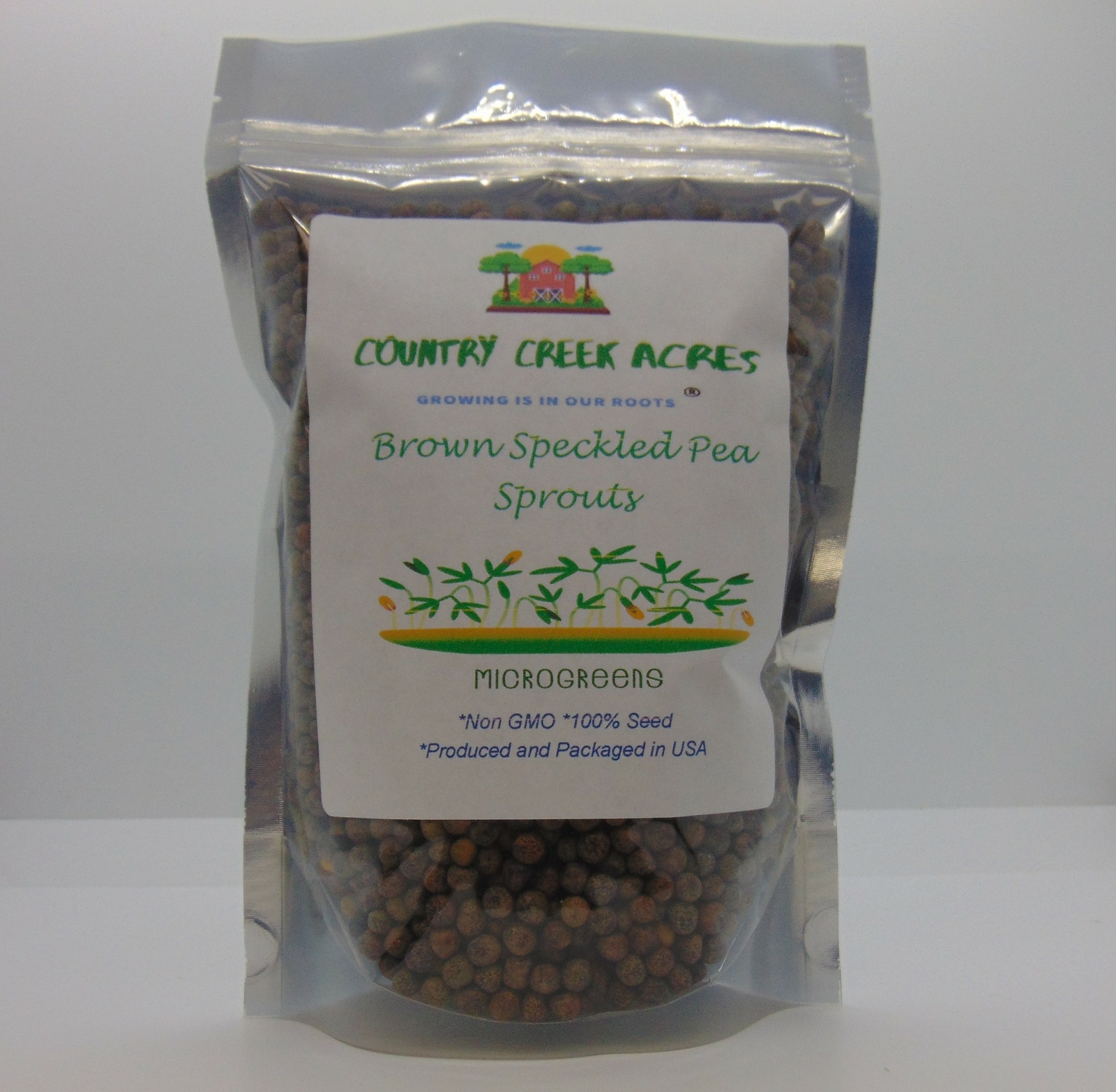 2 oz Brown Speckled Pea