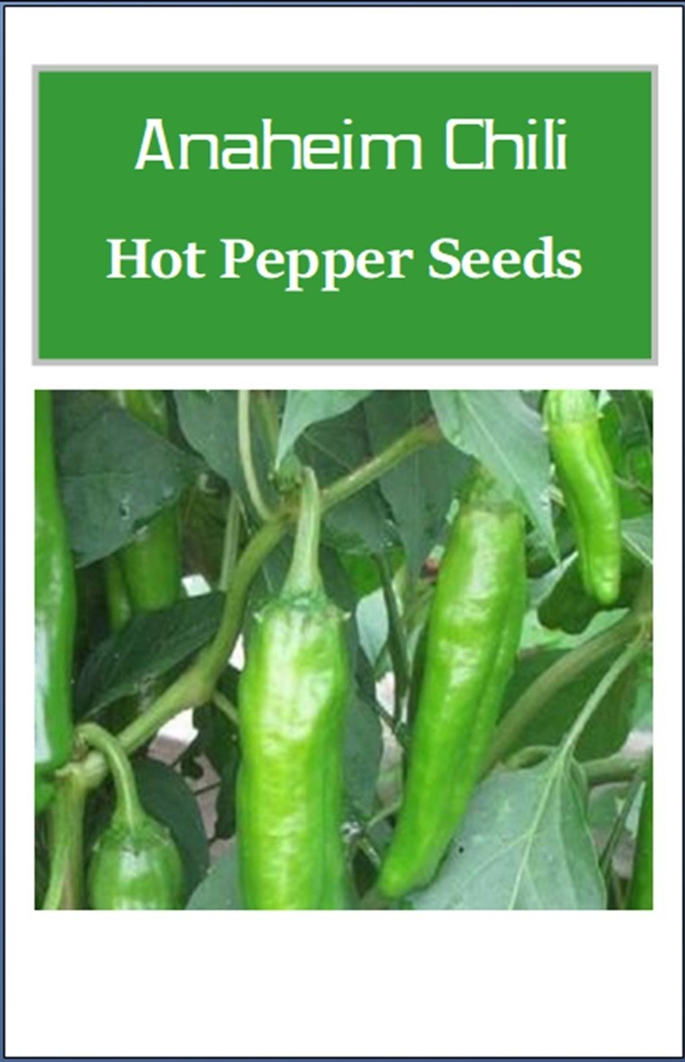 Anaheim Chili Hot Pepper Seeds | NON-GMO | Heirloom | Fresh Garden Seeds