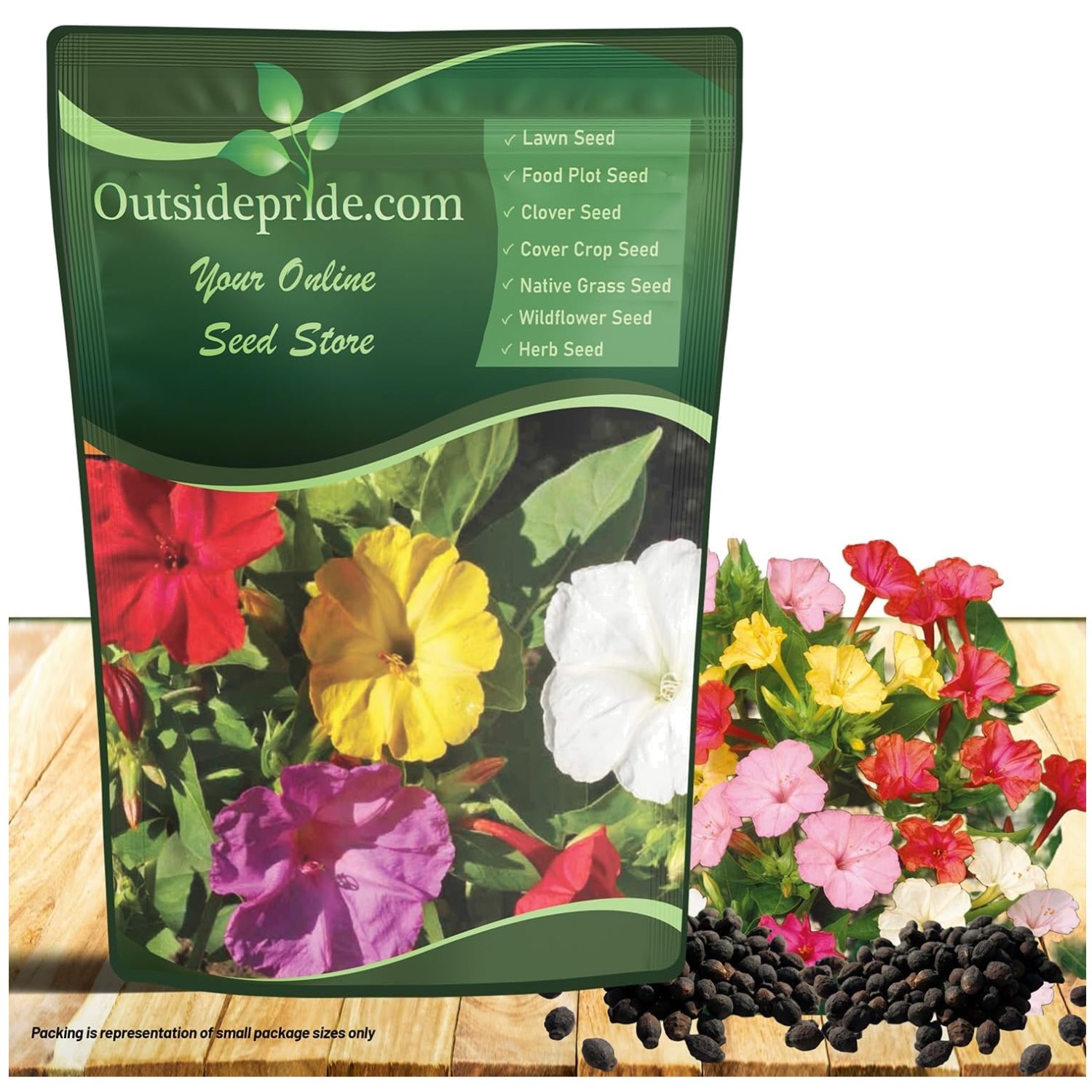 Fragrant Mixed Four O’clock Flower Seeds – 1 lb