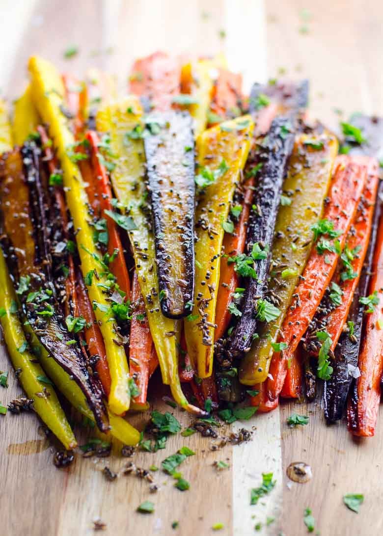 Rainbow Mix Carrot Seeds | Purple Red Yellow Orange Kaleidoscope Blend Seed 2024