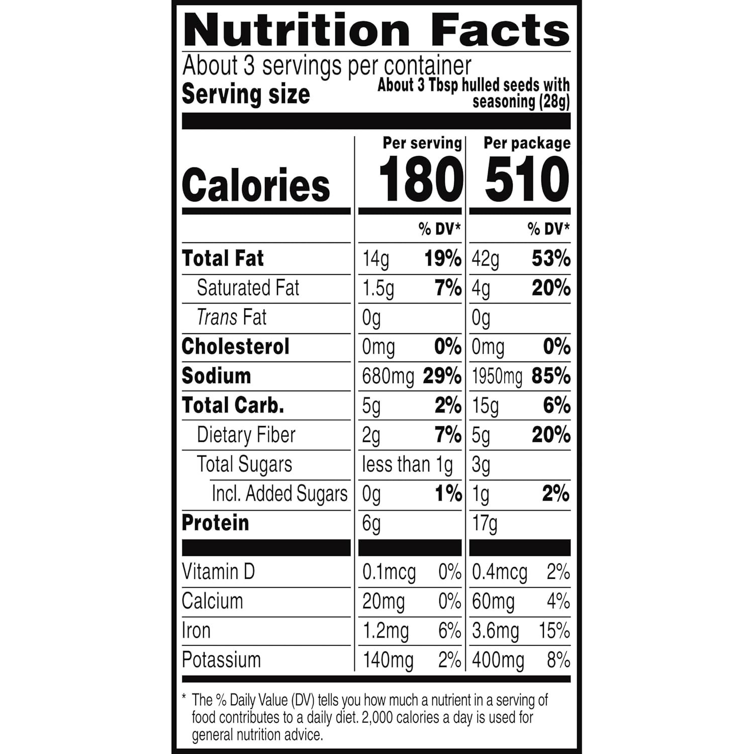 Sunflower Seeds Dill Pickle 6oz Pack of 9 Roasted High-Quality Snack