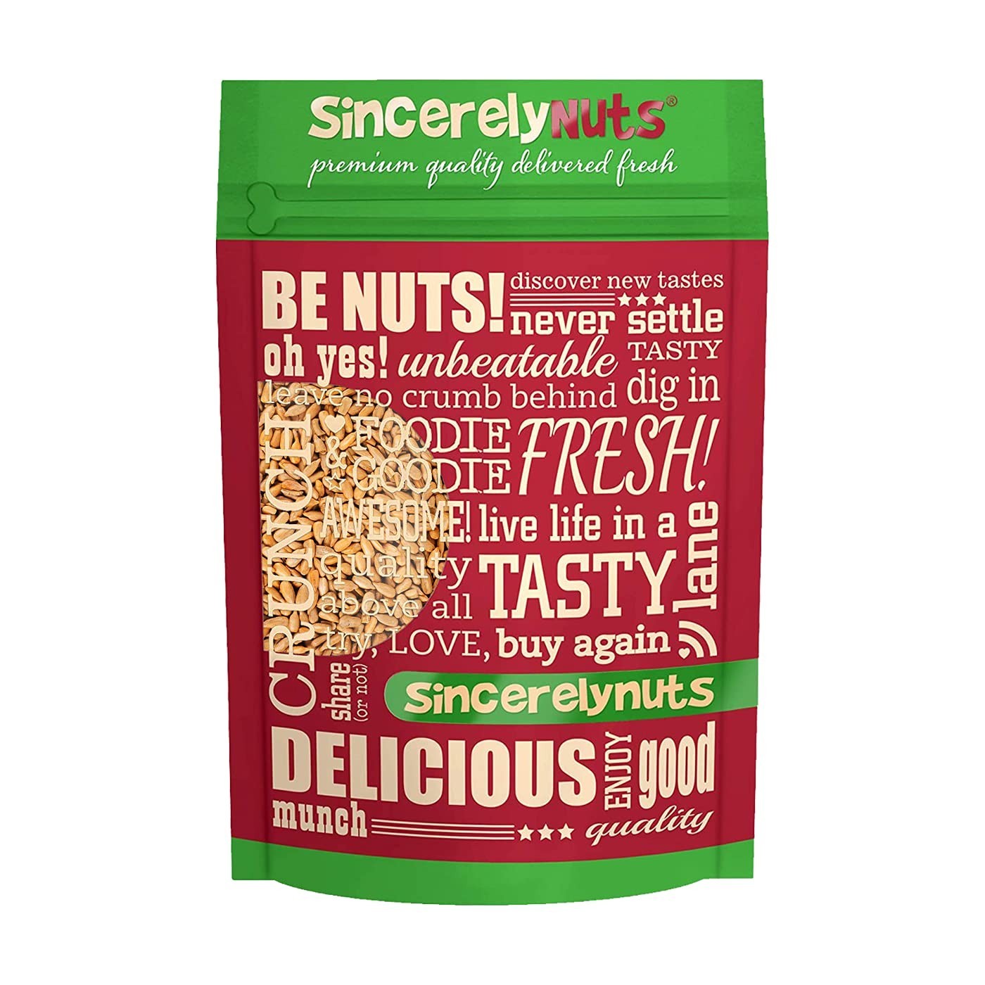 Delicious Roasted Hulled Sunflower Seeds – Kosher Certified Snack, 1LB