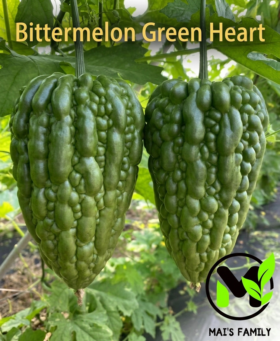 Big Heart Bitter Melon Seeds | Momordica charantia | F1 Hybrid Heirloom Non-GMO