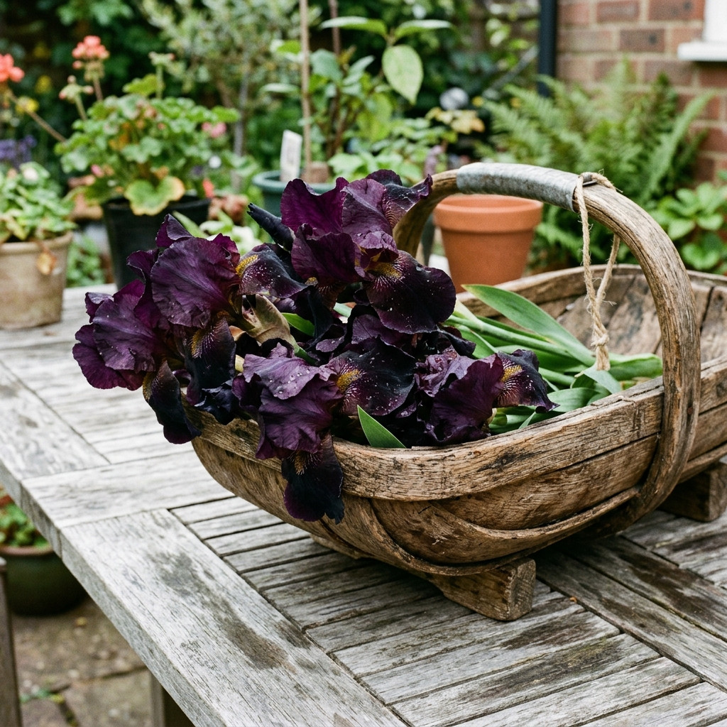 50 Black Dragon Iris Seeds for Planting – Premium Variety for Home Gardening
