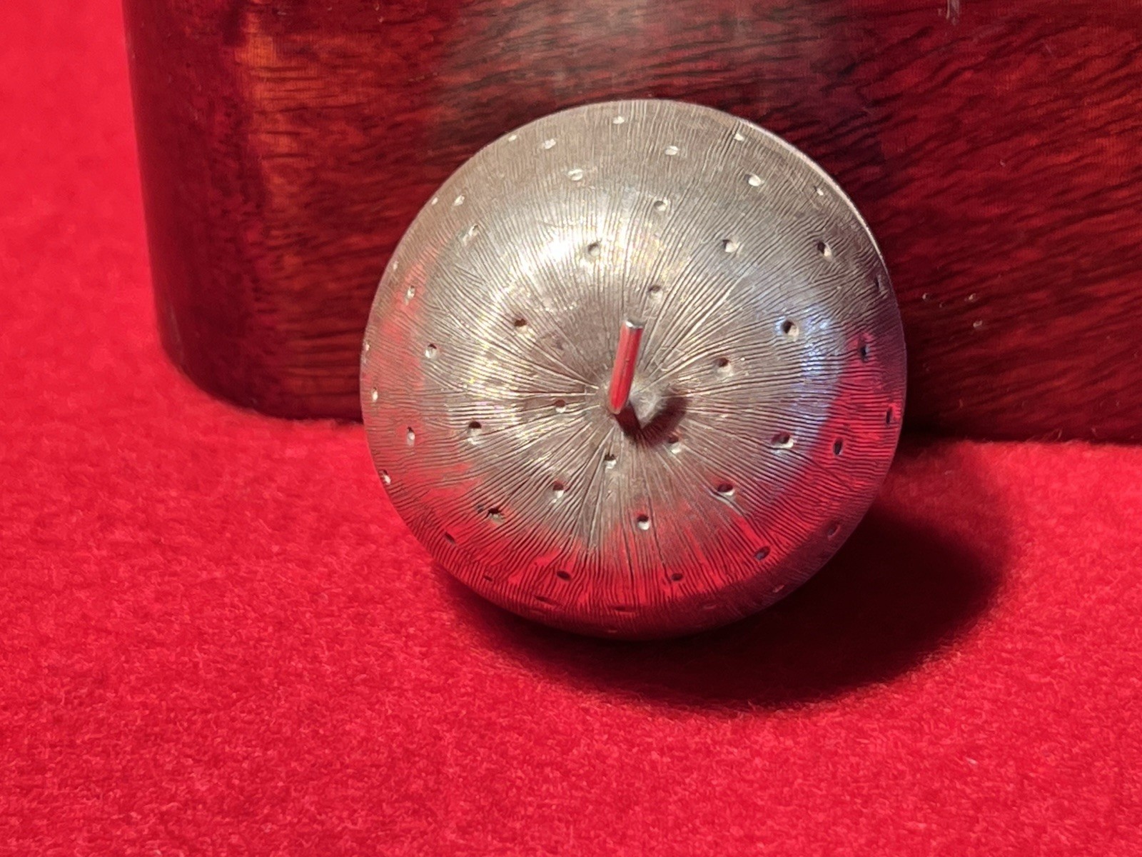 silver miniature fruit dots depicting seeds