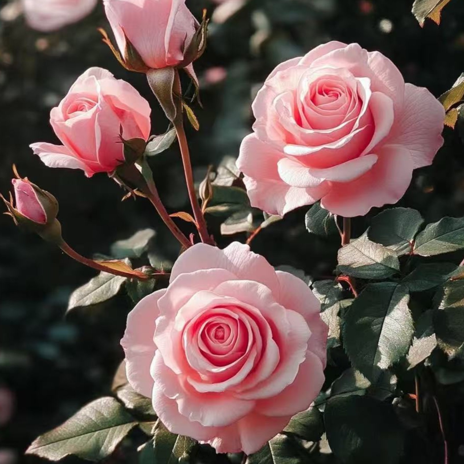 20 Light Pink Rose Seeds – Classic Elegance for Romantic Garden Blooms
