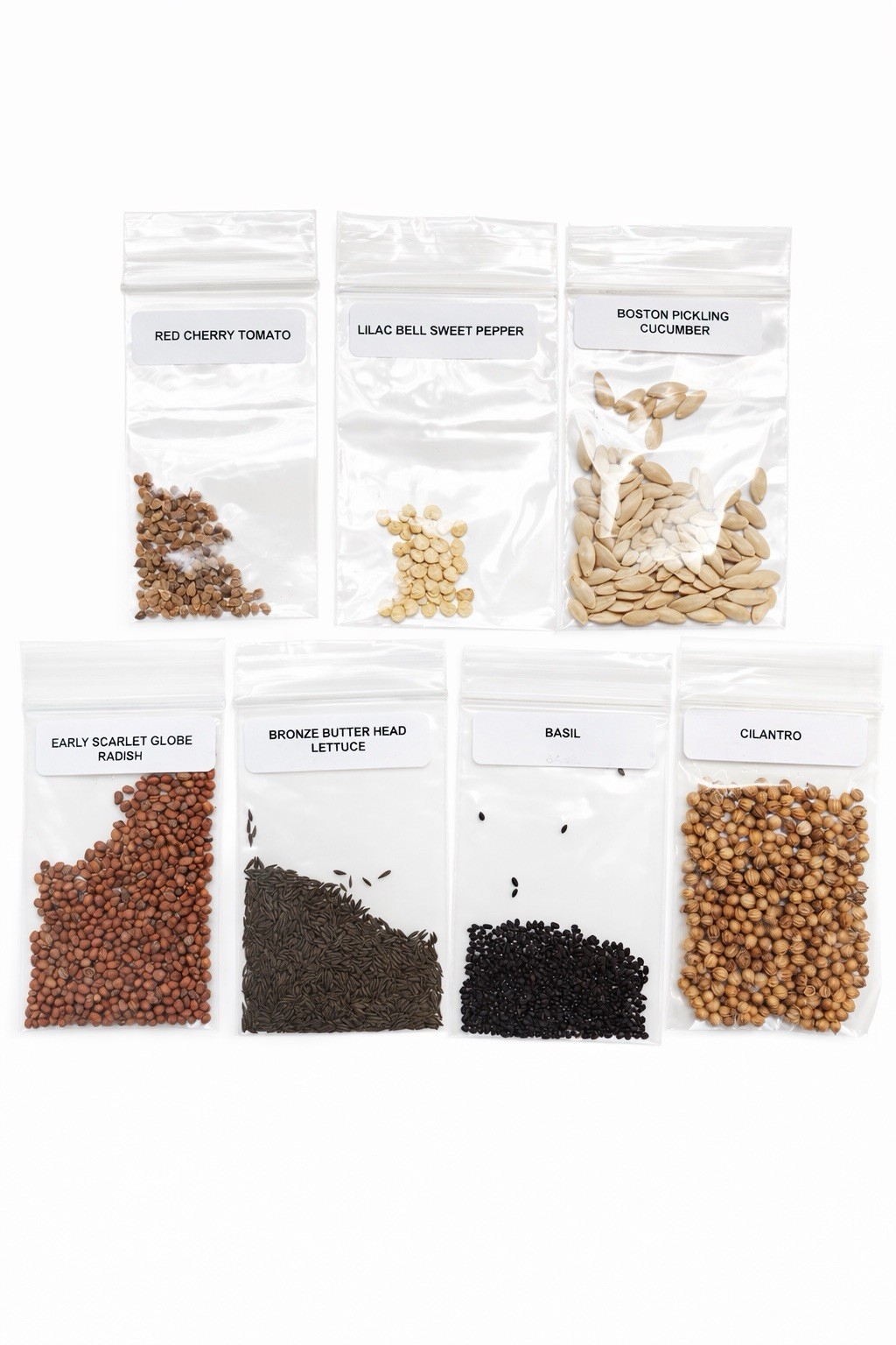 Ark Heirloom Vegetable Seeds Garden Kit – 2000 Seeds, 7 varieties