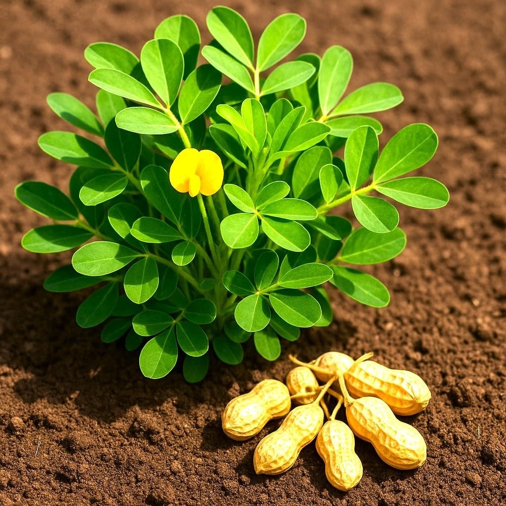 Spanish Peanut Seeds – 10 Pack for Growing Annual Warm-Season Plants, High Yield
