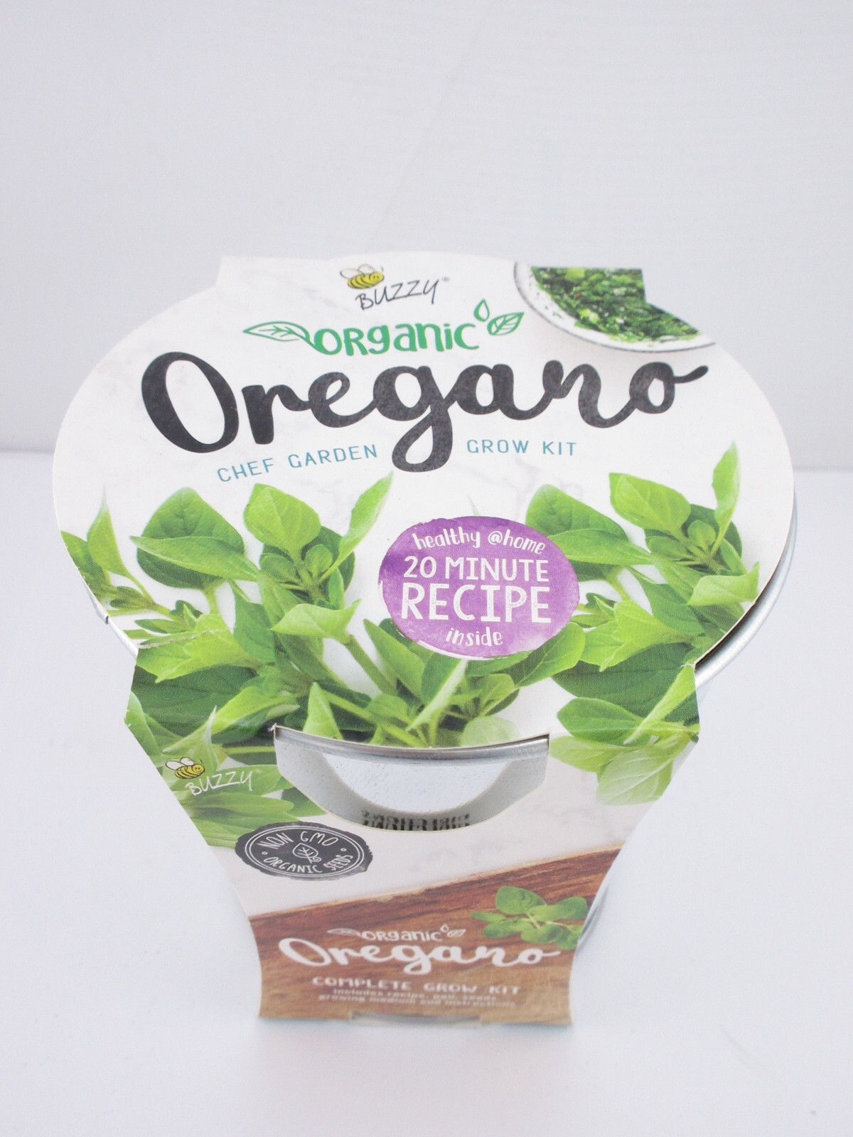 Buzzy Organic Oregano Grow Kit- FREE SHIPPING, NEW