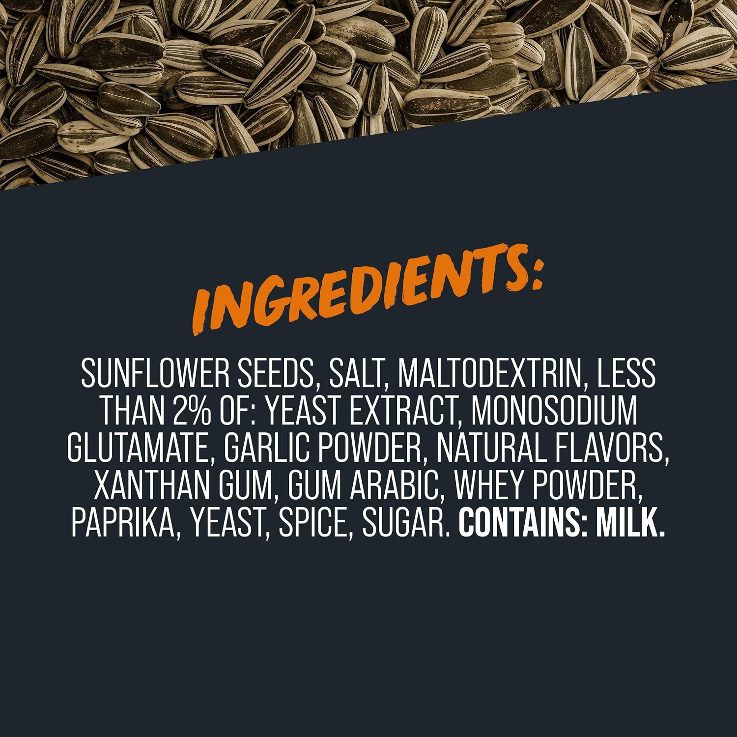 BIGS Sunflower Seeds, Sizzlin’ Bacon Flavor, 8g Protein, 5.35 oz.