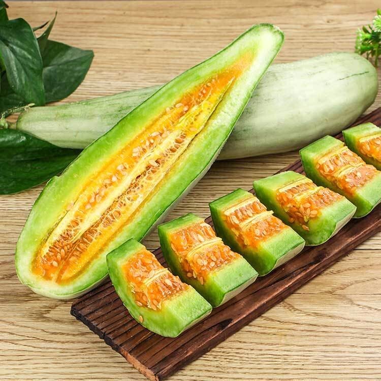 Exotic fruit seed- Chinese muskmelon seed 羊角蜜 (goat horn honeydew) 20 seeds