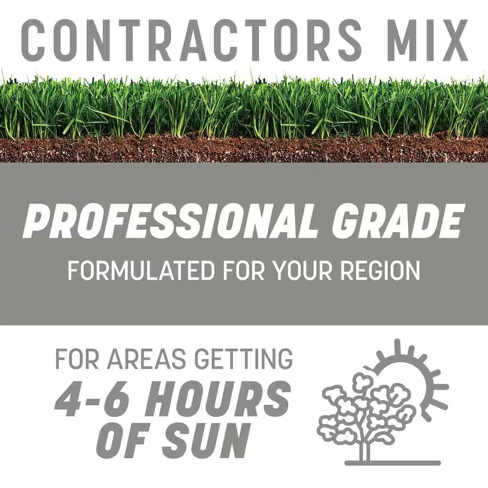 Northern Contractors Seed Mix 40 Lbs. 8,000 Sq. Ft. Grass Seed
