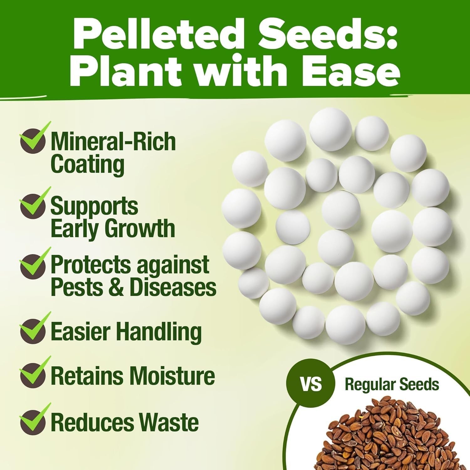 Organic Herb Seeds Variety Pack – Non-GMO Heirloom, 2500+ High-Germination Seeds