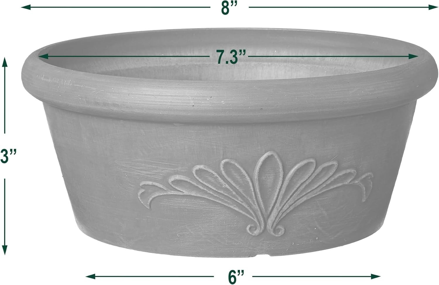 Pot – Lightweight, Outdoor/Indoor, Unique Chocolate Design