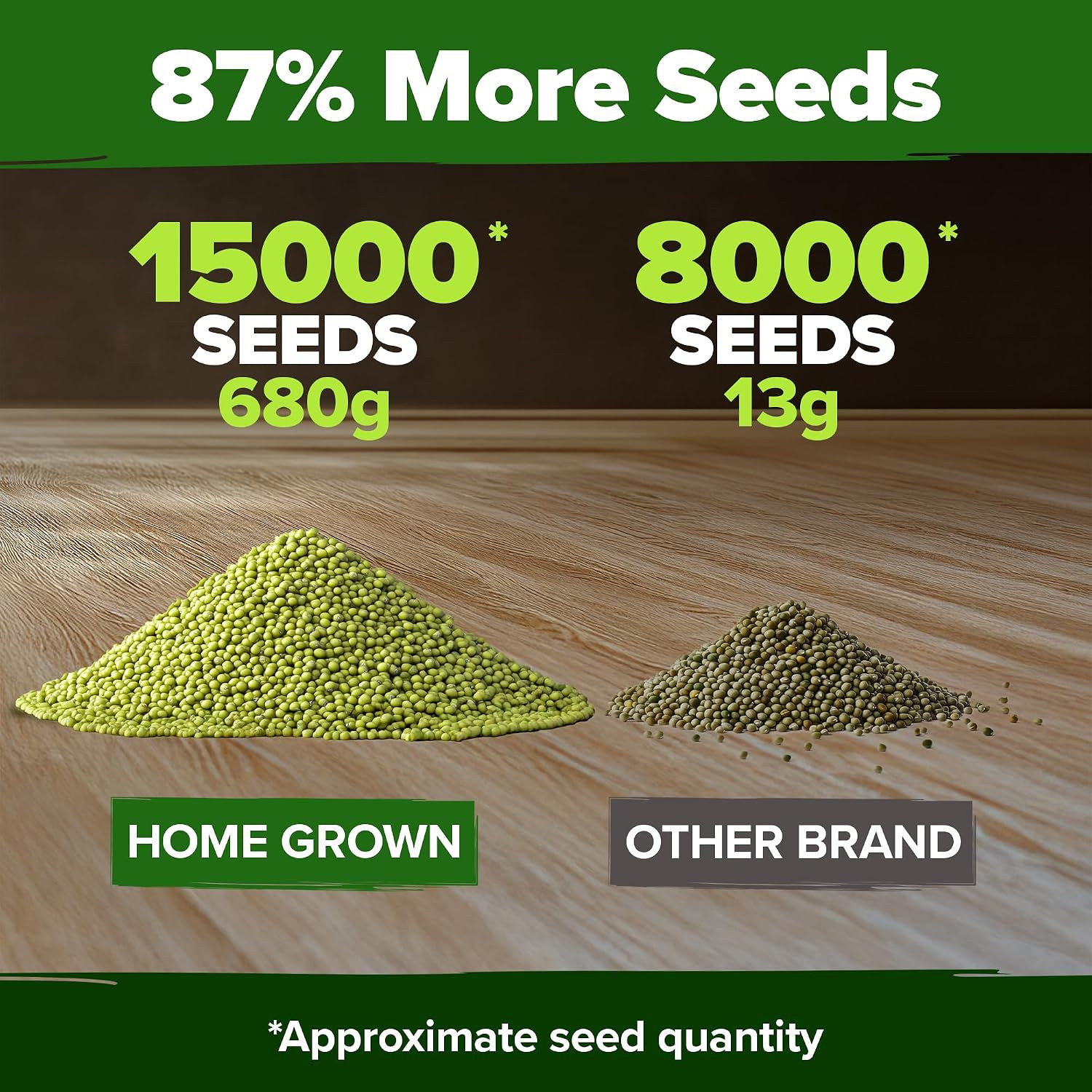 Mung Beans Seeds Pack 1.5 Lb over 15,000 Sprouting Seeds Grow Fresh Bean Spro…