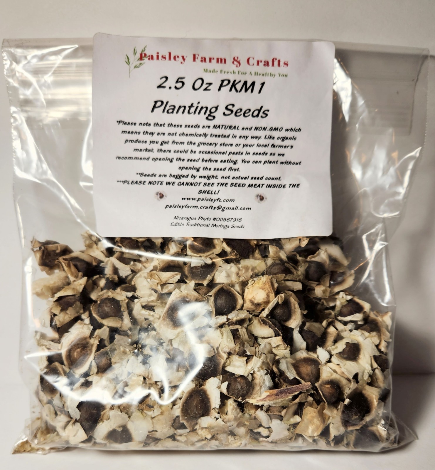 Moringa Oleifera PKM1 Seeds – US Customs Cleared – All Natural!