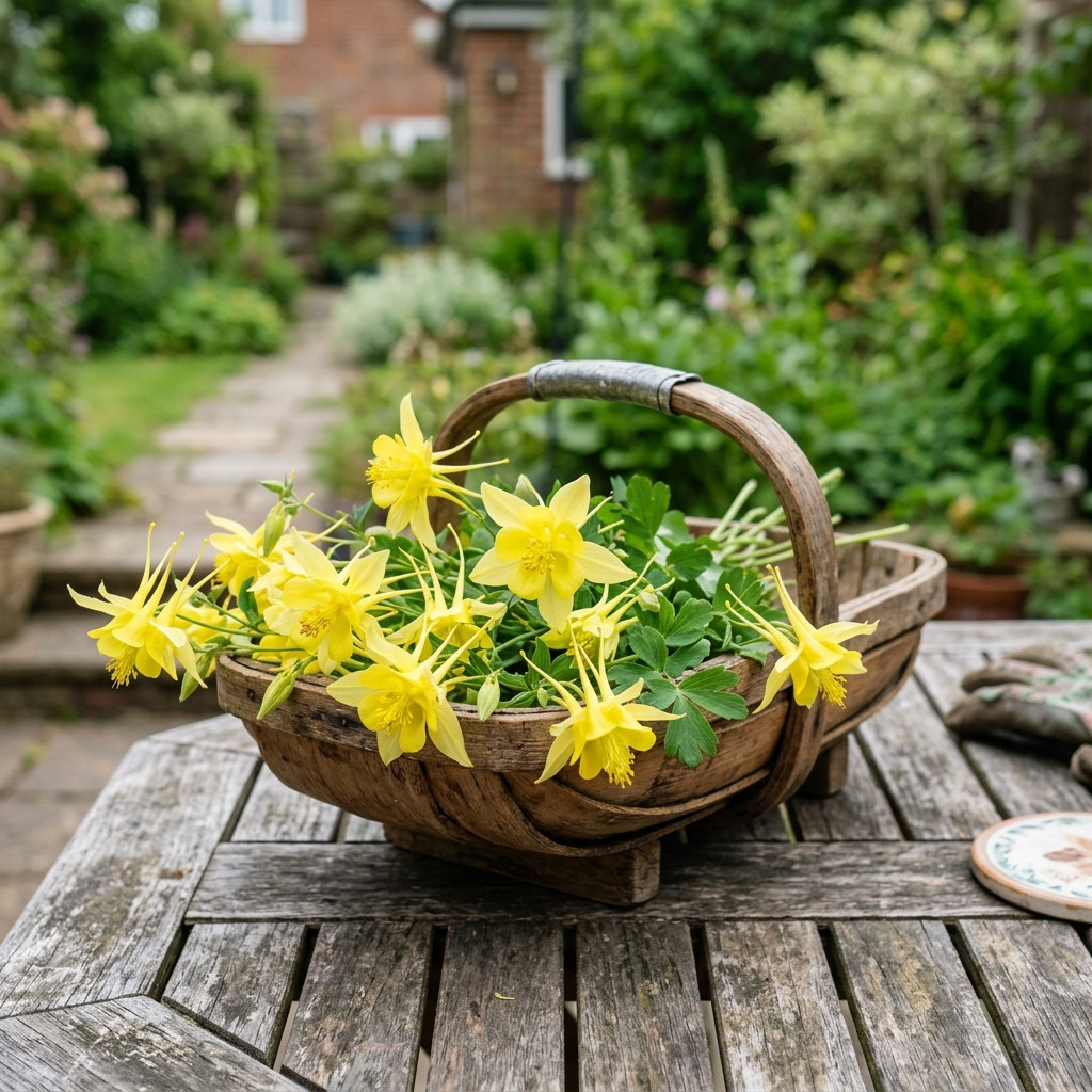100 Golden Yellow Columbine Aquilegia Seeds for Planting – Premium Heirloom Seed