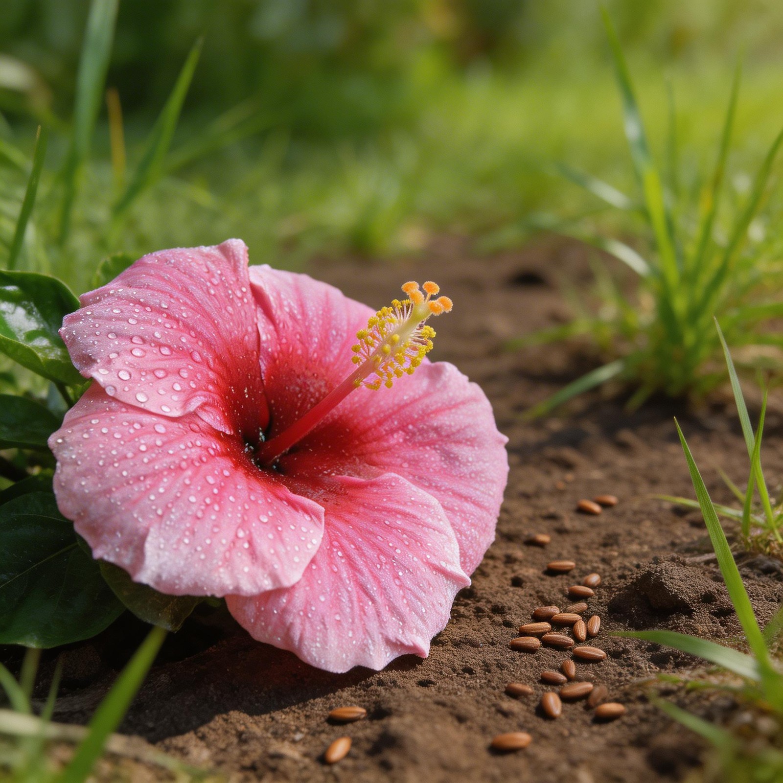 Hibiscus Syriacus Seeds 100pcs | Hardy Ornamental Flower Seeds for Home Garden