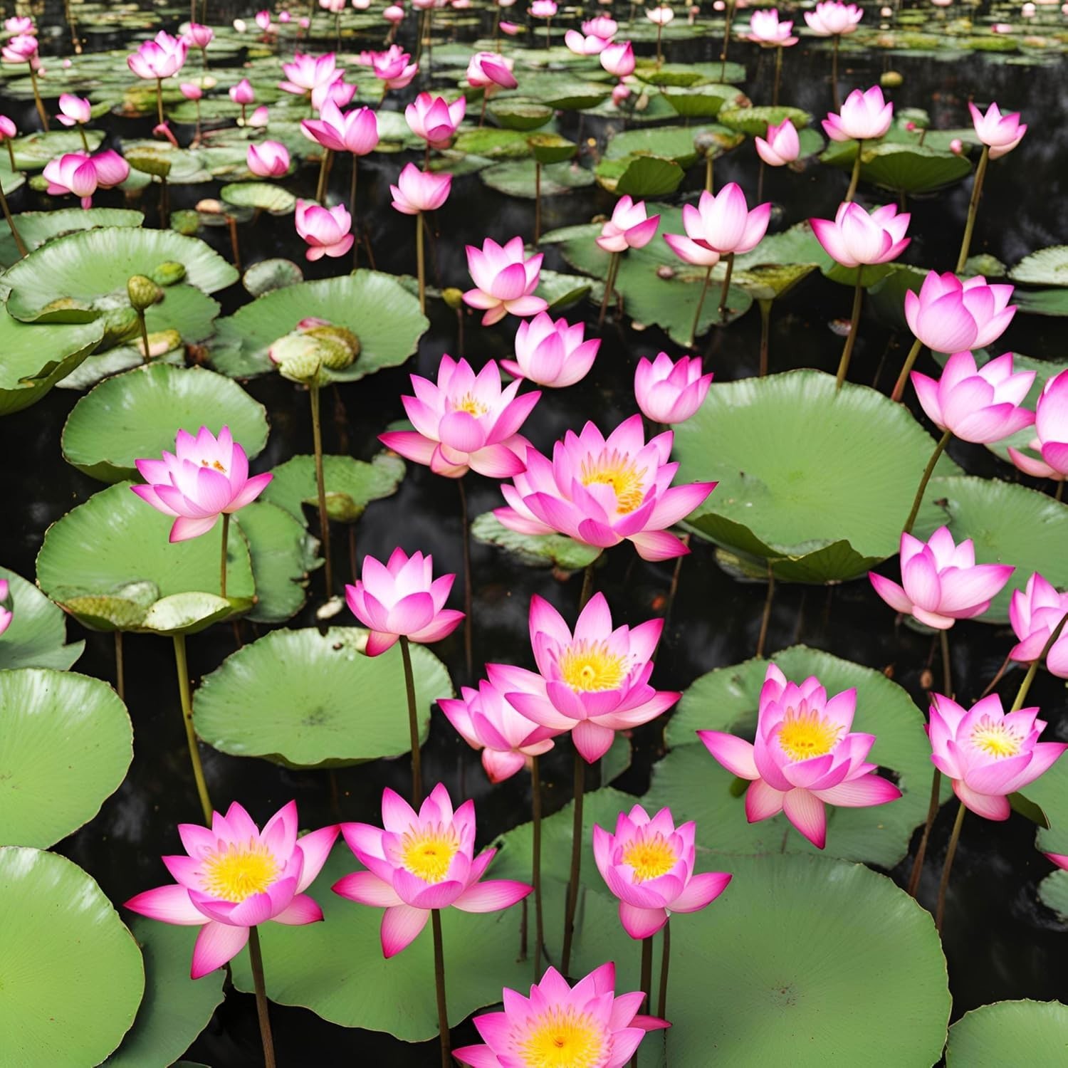 30 Heirloom Mixed Water Lily & Lotus Seeds – Attract Pollinators to Your Pond