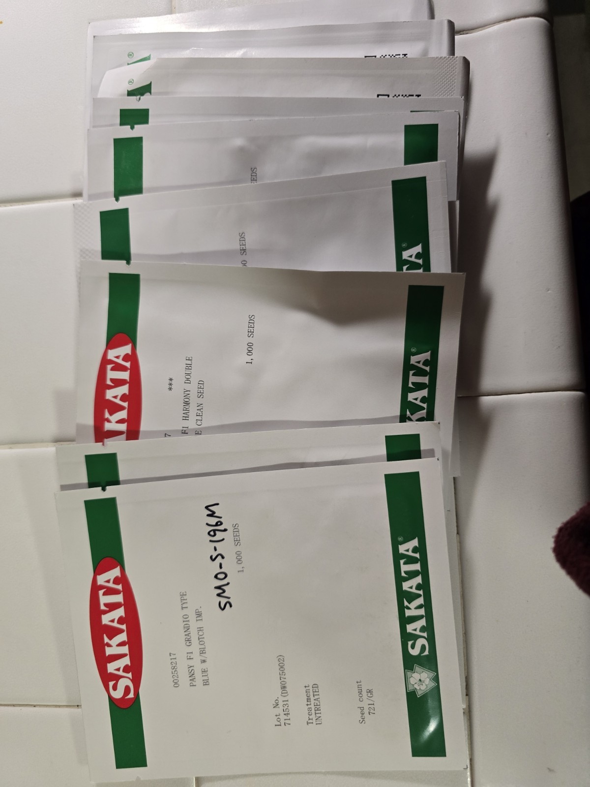 Lot of High End Sakata Flower Seeds for Planting