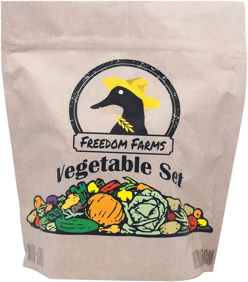 Set of 43 Assorted Vegetable & Herb Seed Packets – Over 10,000 Seeds