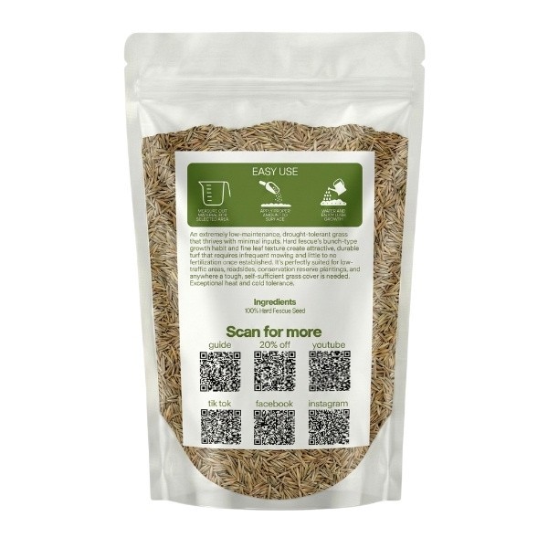 Old Cobblers Farm™ Wicked Tuff Turf Hard Fescue Grass Seed – Drought Resistant