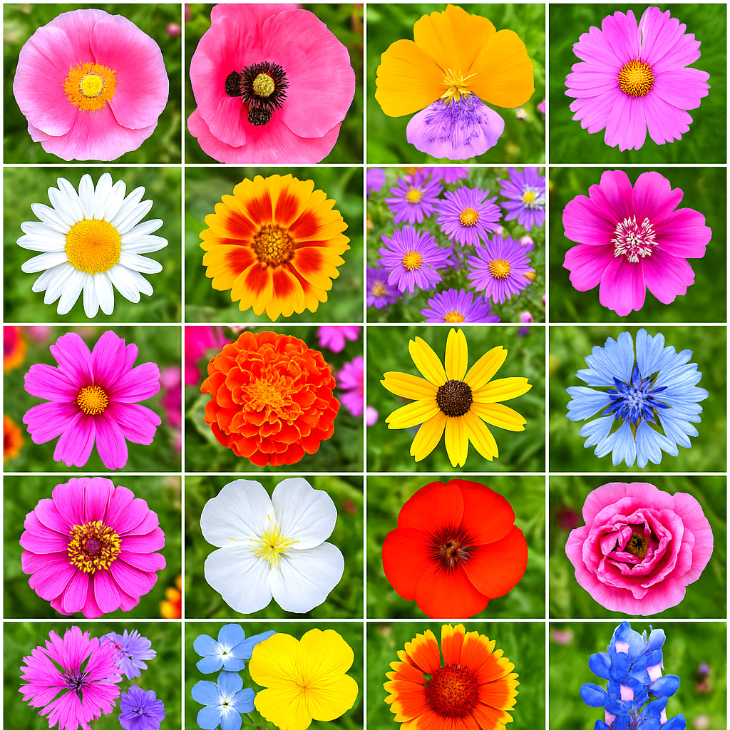 1200+ SEEDS WILDFLOWERS RARE SPRING BUTTERFLY MIX FRENCH POLLINATORS HUMMINGBIRD
