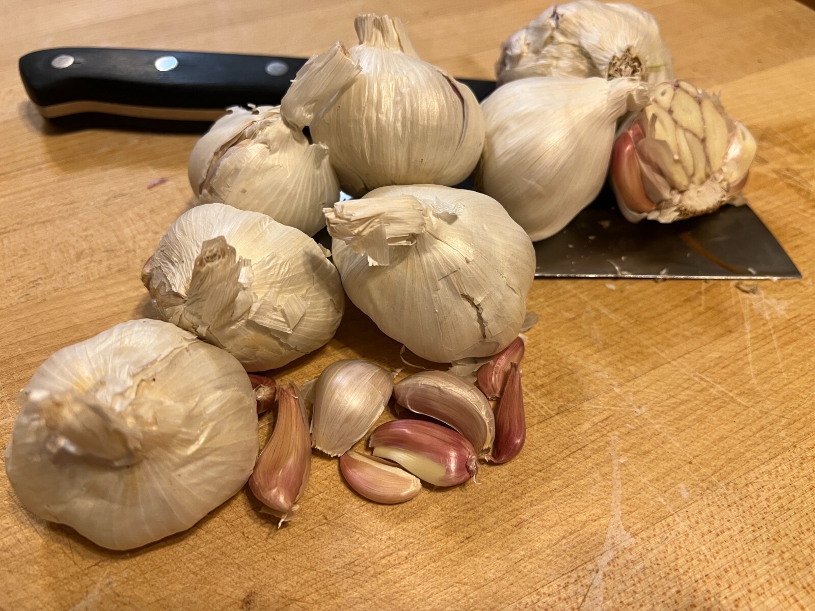 Organic Non GMO Garlic Bulbs for Planting Or Eating 2 POUNDS
