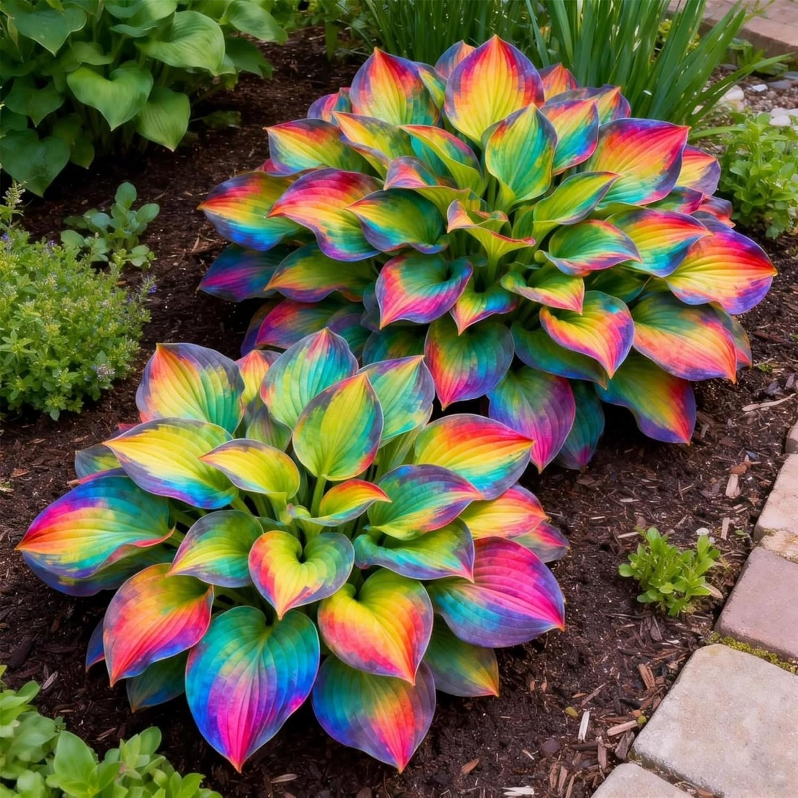 Perennial Hosta Seeds for Planting, Rich Foliage, Heart Shaped Leaves, Drought