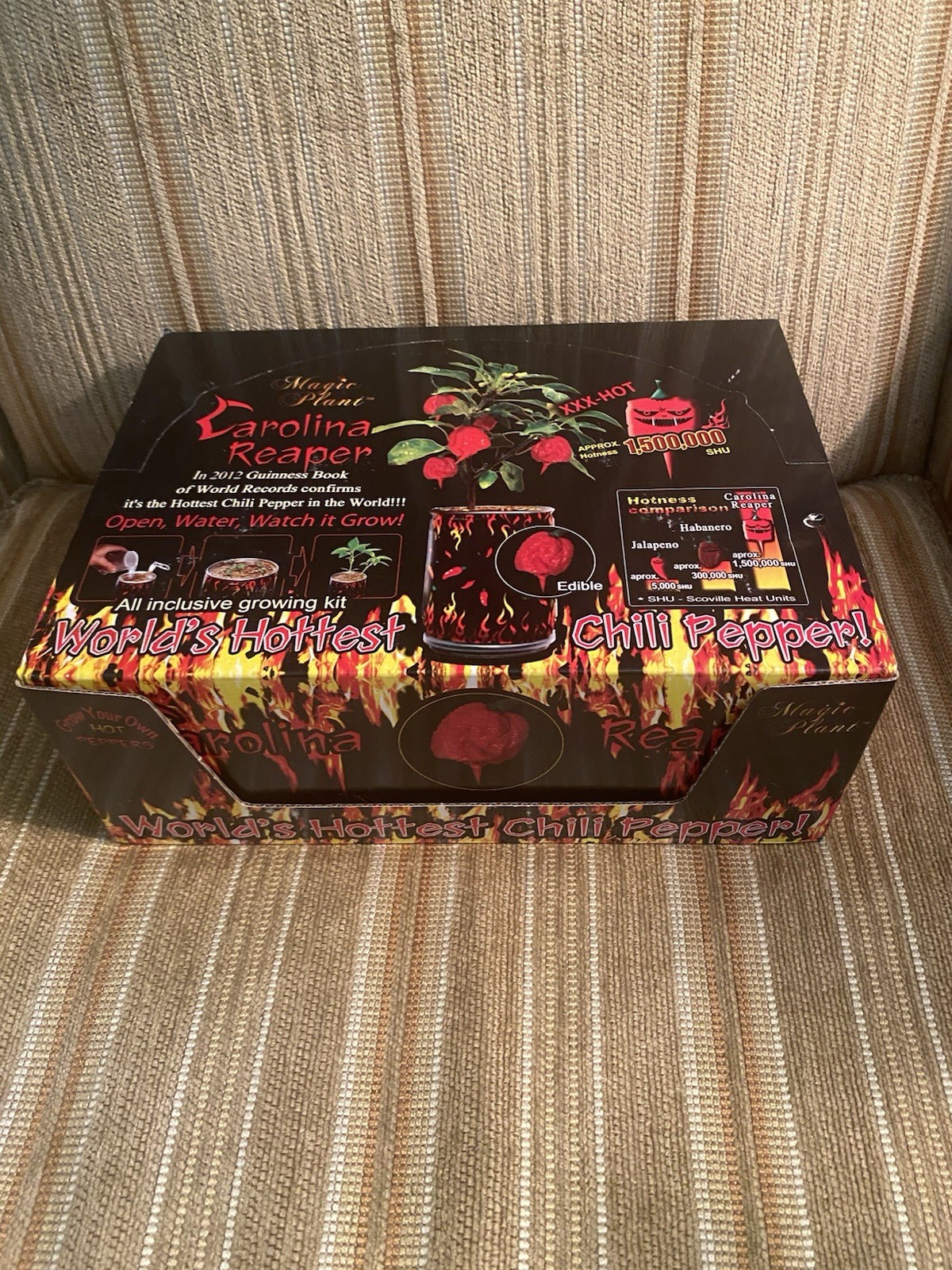 Carolina Reaper Pepper Growing Kit – Grow Superhot Peppers (12 Kits)