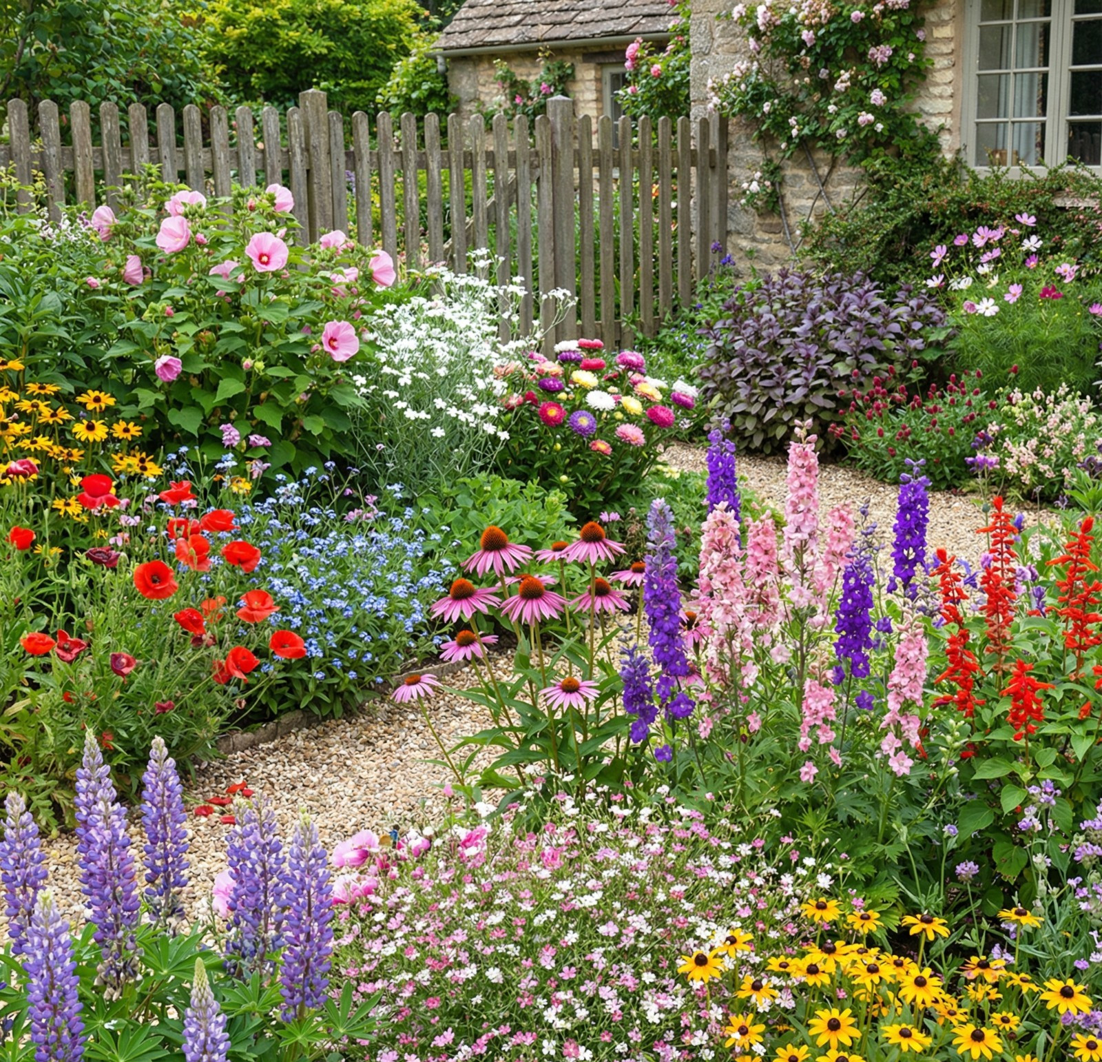 Landscaper’s Pack BUTTERFLY & HUMMINGBIRD Mix Pollinator Garden 5000+ Seeds!