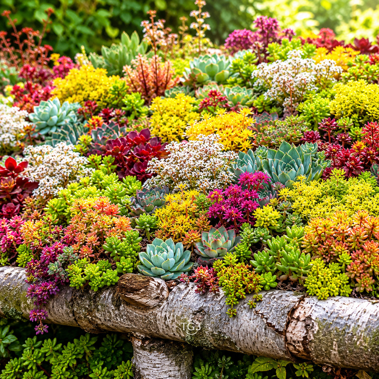 200 SEDUM SEED MIX SUCCULENTS GREEN ROOF DELIGHT! 🌱 | GREEN GROVE GARDEN USA