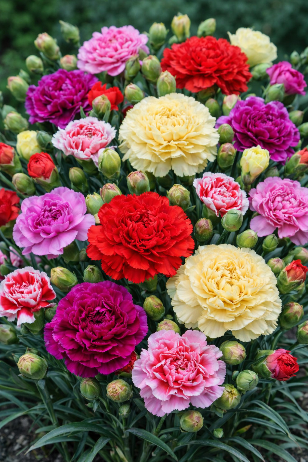 100 Carnation Seeds Dianthus Flowers Seed Flower Perennial “Grenadin Double Mix”