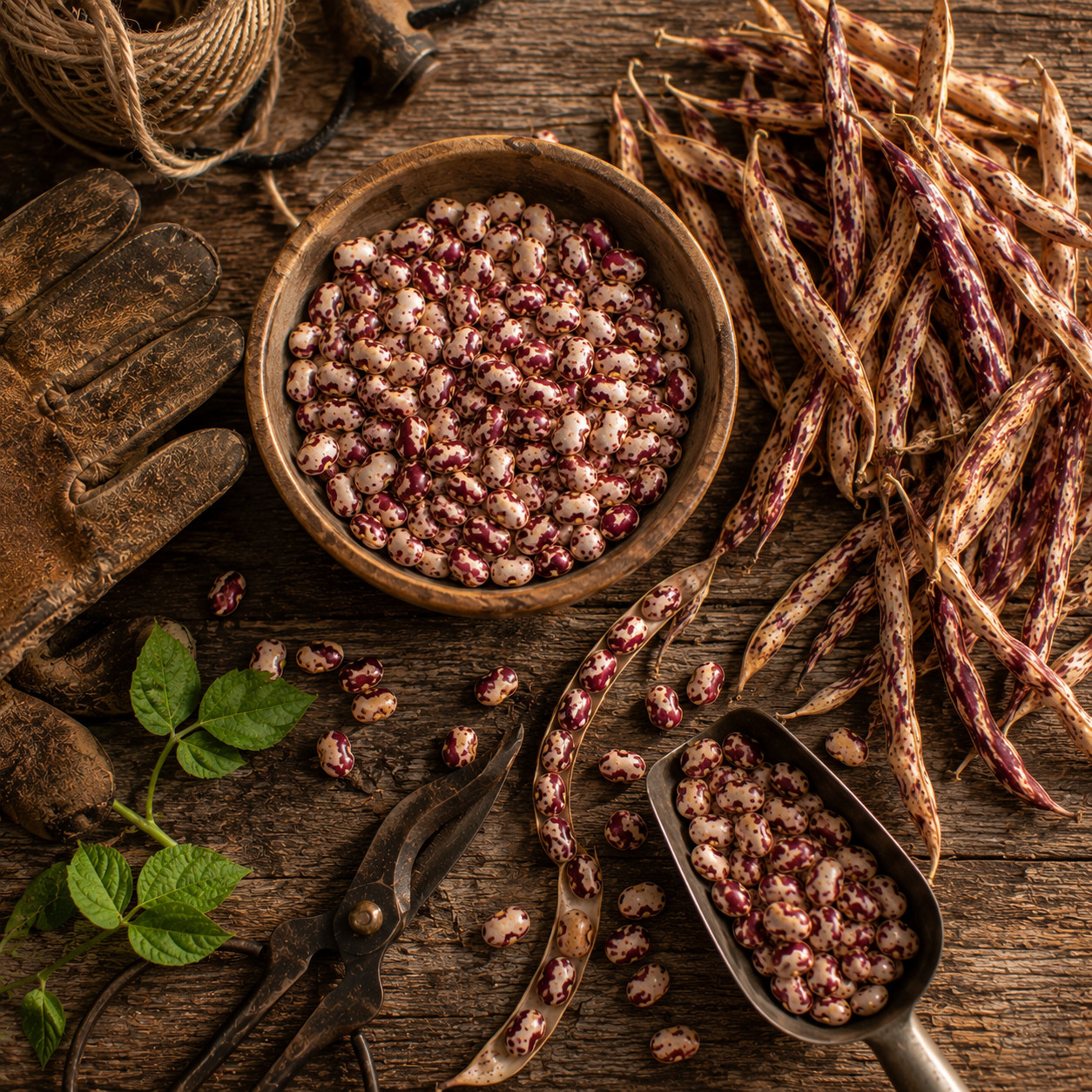 Vermont Cranberry Shell Bean Seeds – Heirloom Bush Bean – 25 seeds