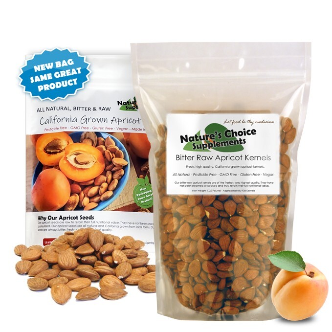 10 Lbs Bitter Apricot Seeds (1lb x 10 bags) California Grown