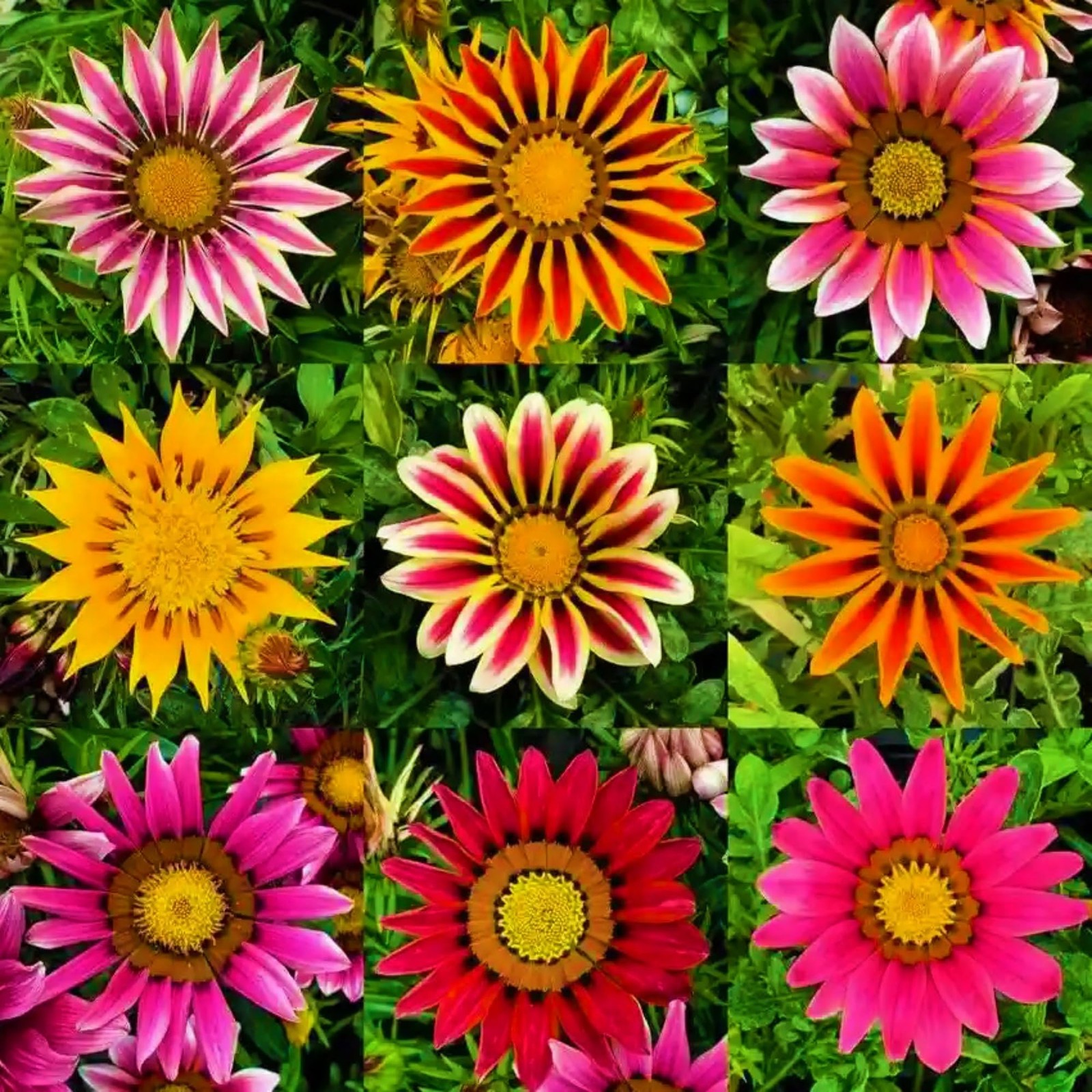 350+ Mix Gazania Seeds for Planting Heat & Drought Tolerant Garden