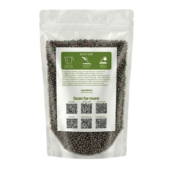 Old Cobblers Farm™ Wicked Tuff Turf Common Vetch Seed – Quick Green Cover